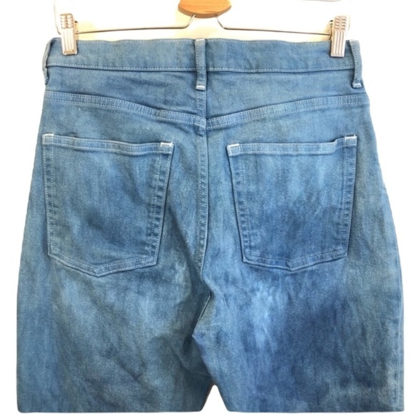 Everlane Blue Acid Wash High Rise Straight 30 - Picture 11 of 12